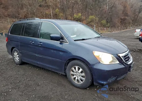 2010 Honda Odyssey Ex z USA, uszkodzony, nr VIN 5FNRL3H49AB057534